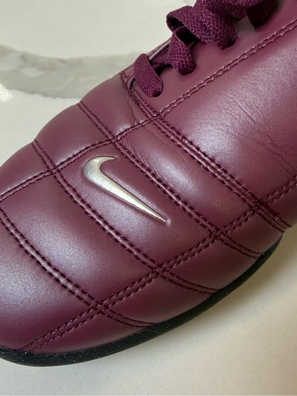 Nike Total 90 3 SP Soccer Turf Shoes mens size 10 HJ9351-600 Bordeaux 2024